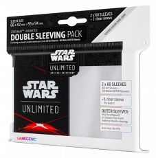 Star Wars: Unlimited Art Sleeves Double Sleeving Pack - Space Red