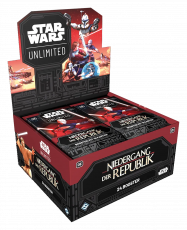 Star Wars: Unlimited - Niedergang der Republik Booster Display