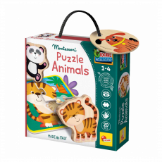 Montessori Holz-Puzzle - Tiere