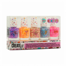 Create It! Nagellack Konfetti, 5er-Pack