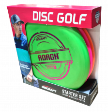 Discraft Disc Golf Starter Set mit Roach - Stratus - Avenger SS