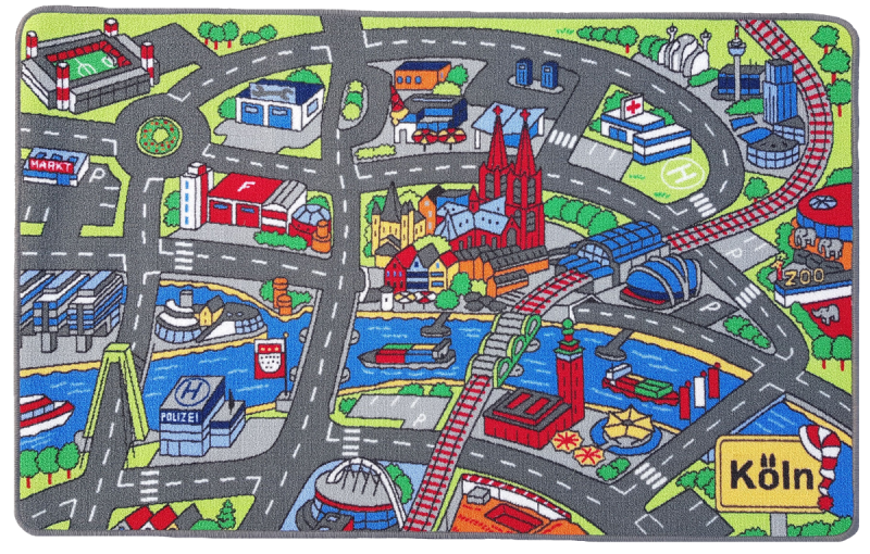 Spielteppich Köln, 95 x 150 cm
