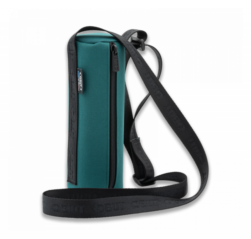 OBUT Canvas Schultertasche petrol