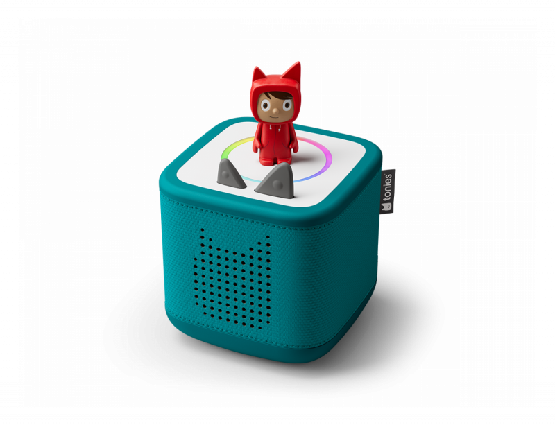 Toniebox 2 Starter Set Meeresgrün mit Kreativ Tonie Rot