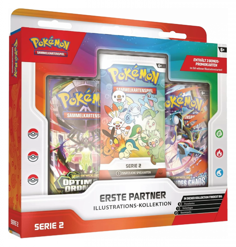 Pokémon Erste Partner Kollektion Serie 2 Deutsch