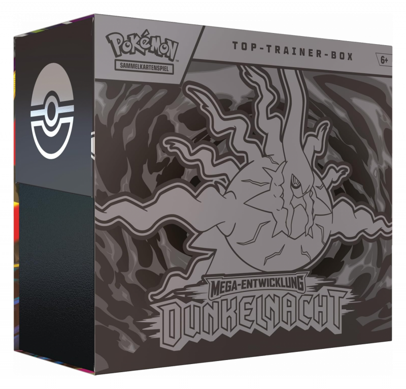 Pokémon Top Trainer Box Mega-Entwicklung: ME05 Dunklenacht Deutsch