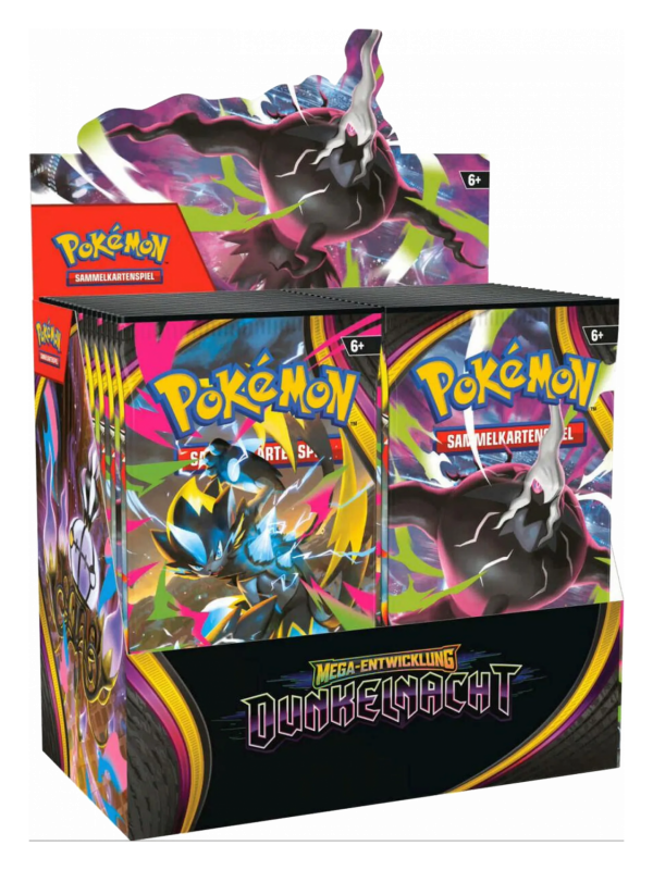 Pokémon ME05 Dunkelnacht Booster Display mit 36 Boostern, OVP