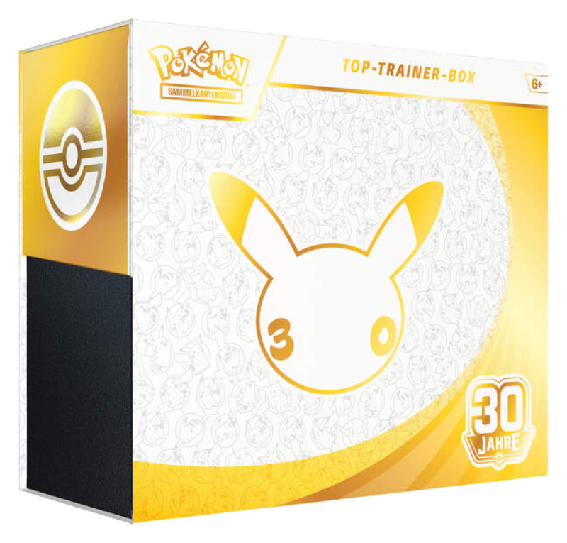 Pokémon 30 Jahre Top Trainer Box Deutsch