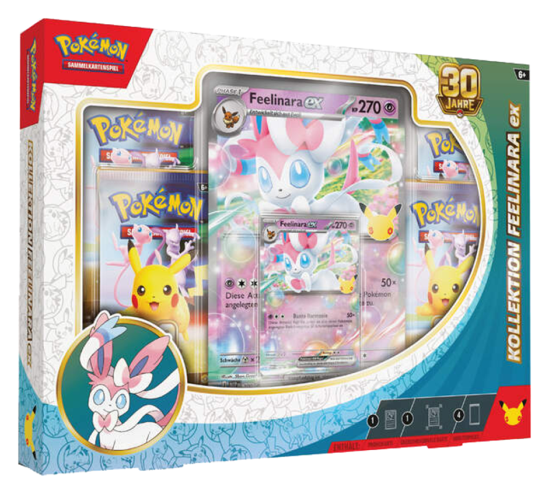 Pokémon 30 Jahre Feelinara-ex Kollektion Deutsch