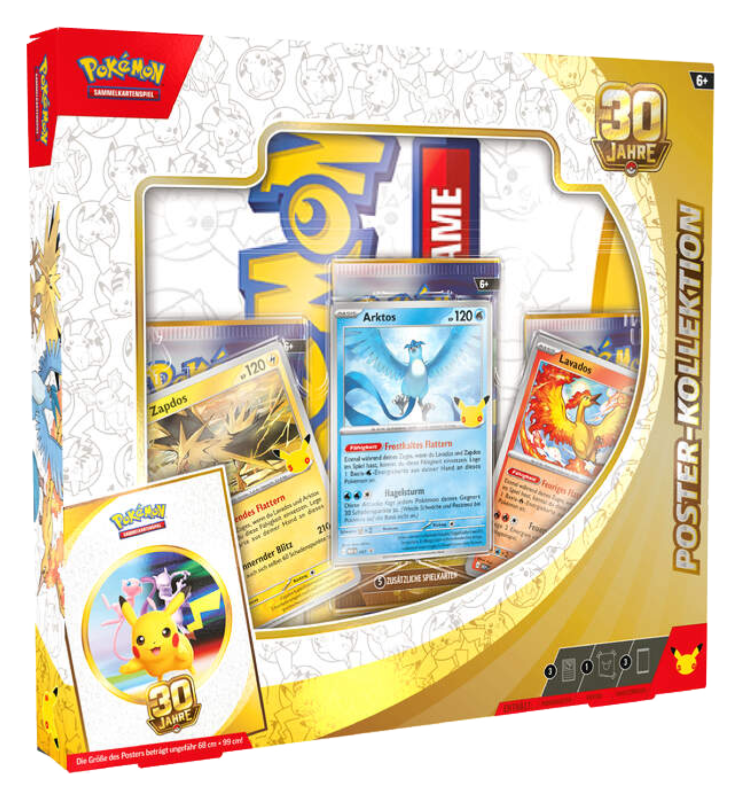 Pokémon 30 Jahre Poster-Kollektion Deutsch