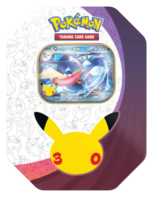 Pokémon 30 Jahre Tin-Box #2 Nacht - Quajutsu-ex