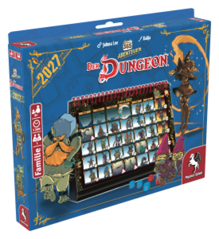 365 Abenteuer – Der Dungeon (Kalender Edition 2027)