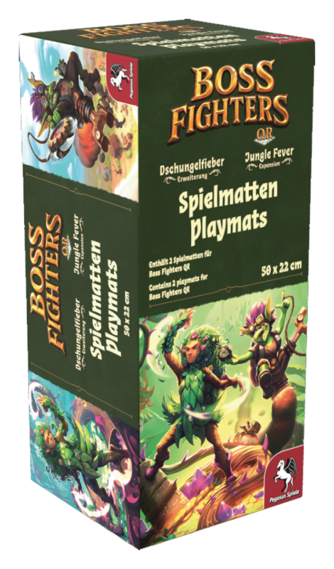 Boss Fighters QR Spielmatten: Dryade und Goblin (2 Stück)